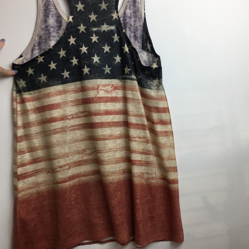 VANILLA BAY women’s tank top Stars and Stripes - Picture 5 of 8